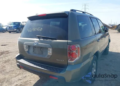 2007 Honda Pilot Ex-L из США, поврежденный, VIN 2HKYF18597H522730